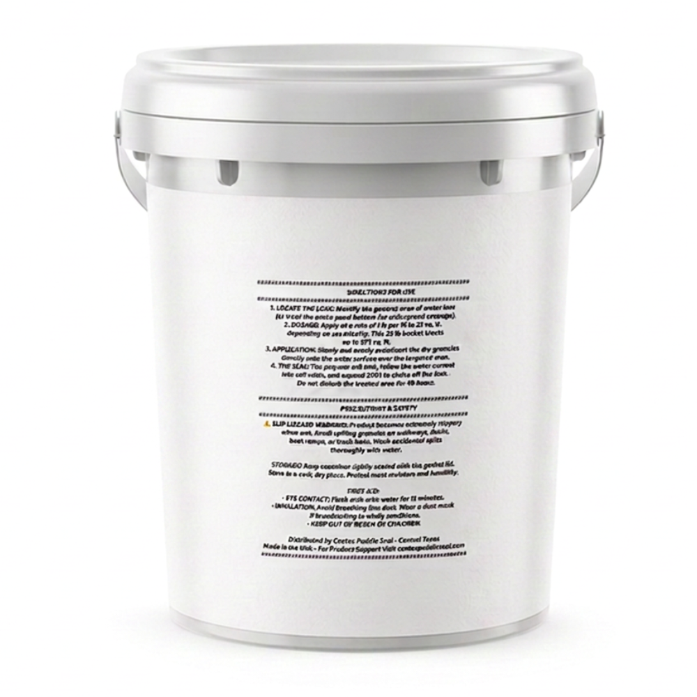Puddle Seal 35 lb Polymer Pond Sealer - Farm & Ranch Bucket