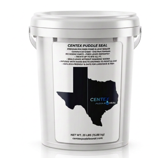 Puddle Seal 5 gallon Polymer Pond Sealer - Farm & Ranch Bucket